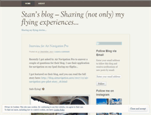 Tablet Screenshot of flywithstan.com